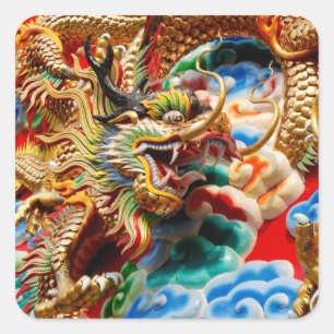 dragon temple stickers