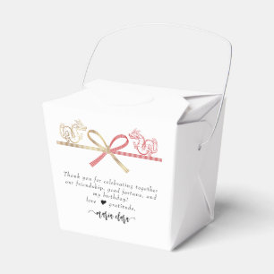 Dragon Teppanyaki Japanese Steakhouse Birthday Favour Box