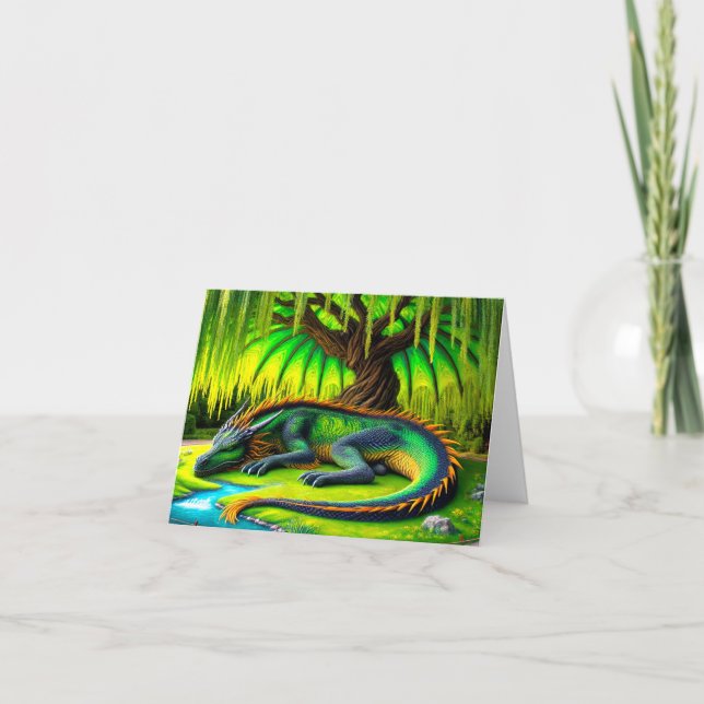 Dragon Thank You Card (Front)