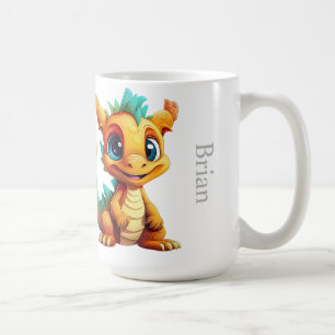 Dragon-Themed Kids Drinking Mug