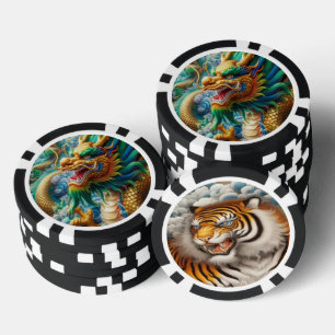 Dragon Tiger Poker Chip