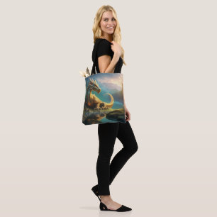 Dragon tote bag