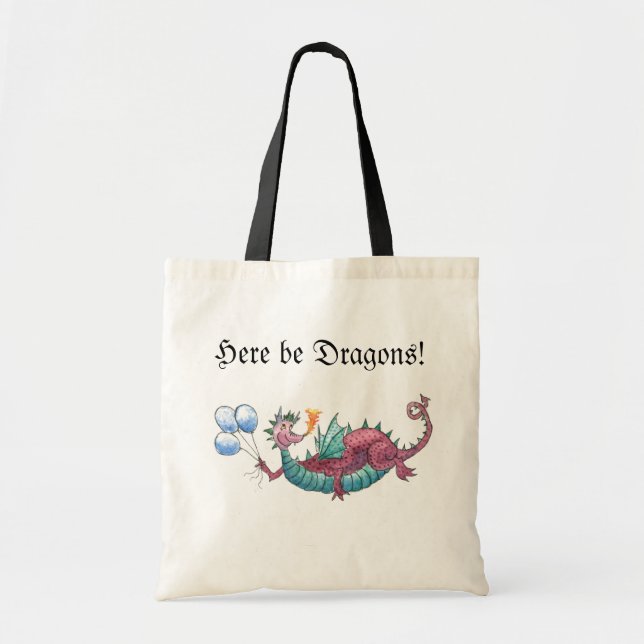 Dragon Tote Bag (Front)