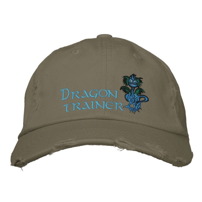 Dragon trainer embroidered hat (Front)