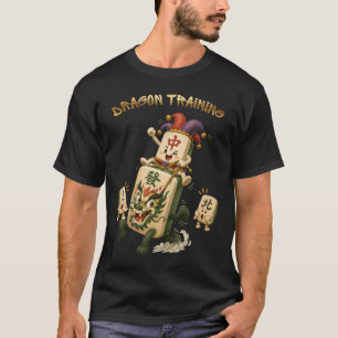 Dragon Training, Mahjong Humour, Funny T-Shirt