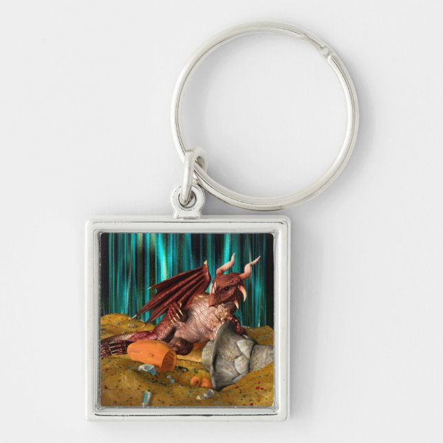 Dragon Treasure Key Ring (Front)