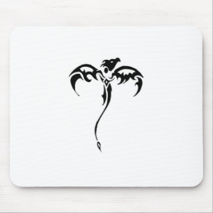 Dragon Tribal Tattoo Mouse Mat