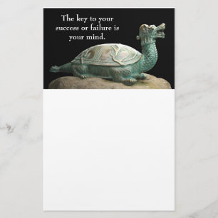 Dragon turtle stationery