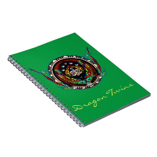 Dragon Twins Notebook (Right Side)