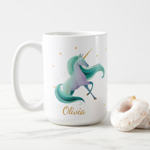 Dragon & Unicorn Reading Mug – Book Lover Gift 