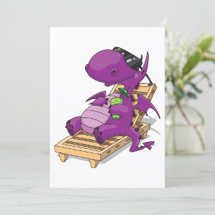 Dragon Vacation Invitations
