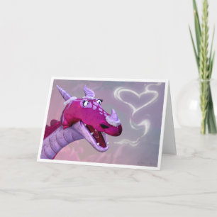 Dragon Valentine's Day Card
