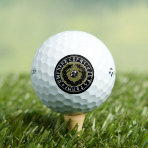 Dragon Viking Rune Protection Golf Balls