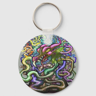 Dragon Vines Key Ring