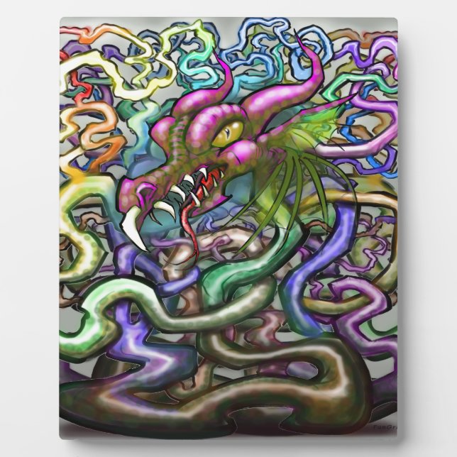 Dragon Vines Plaque (Front)