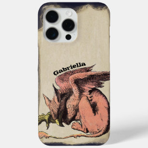 Dragon Vintage Alice In Wonderland iPhone iPhone 15 Pro Max Case