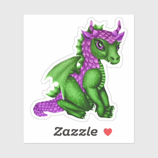 Dragon Vinyl Custom Sticker (Sheet)