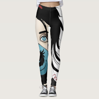 Dragon Warrior Girl Leggings