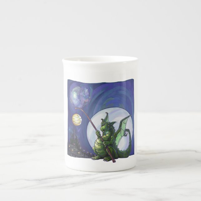Dragon Watch Art Bone China Mug (Front)