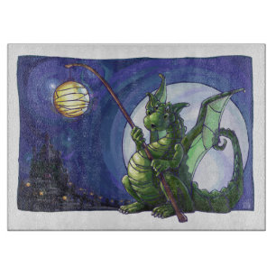 Dragon Watch Art Cutting Board