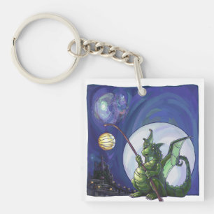 Dragon Watch Art Key Ring