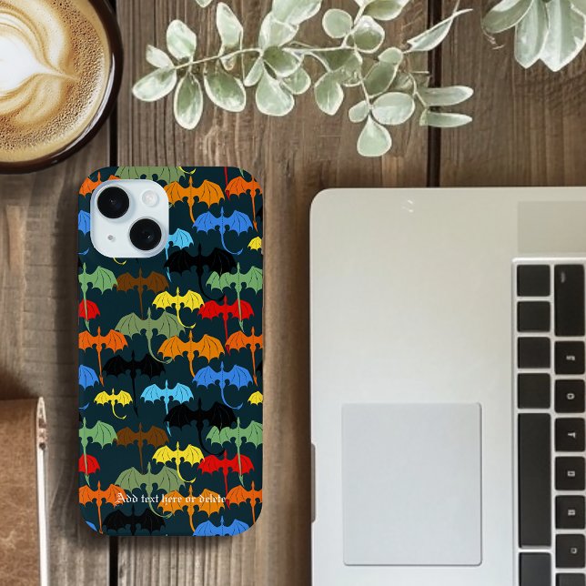  Dragon Wing Blue Flight Fantasy Case-Mate iPhone Case (Creator Uploaded)