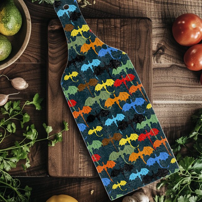  Dragon Wing Blue Flight Fantasy Cutting Board (Creator Uploaded)