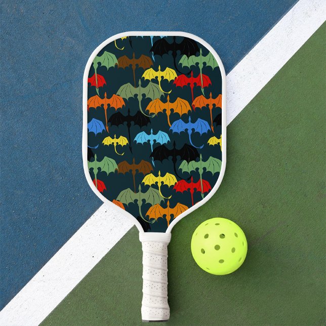  Dragon Wing Blue Flight Fantasy Pickleball Paddle (Creator Uploaded)