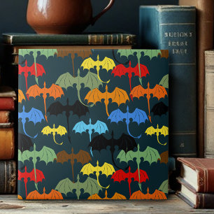 Dragon Wing Blue Flight Fantasy Tile
