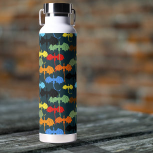 Dragon Wing Blue Flight Fantasy Water Bottle