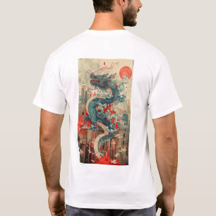 Dragon Wings for Peace in Hong Kong - Vintage Styl T-Shirt