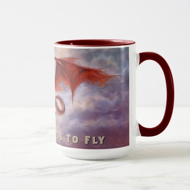 Dragon Wings -  Mug (Right)