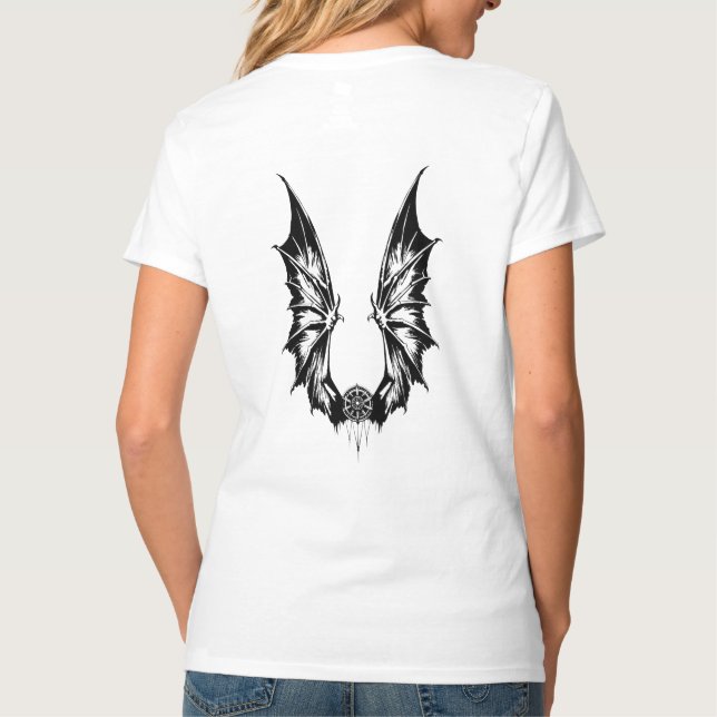Dragon wings T-Shirt (Back)
