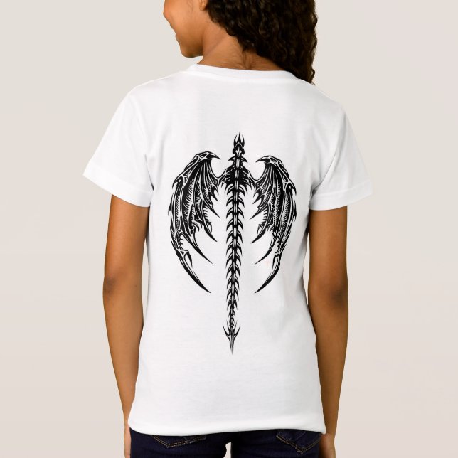 Dragon wings T-Shirt (Back)