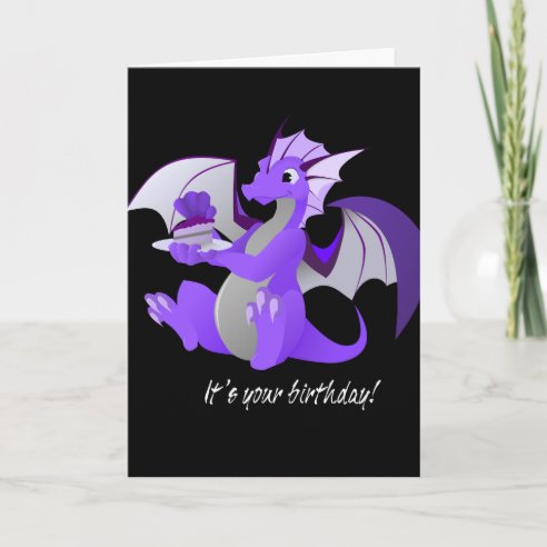 Dragon Birthday Cards | Zazzle UK