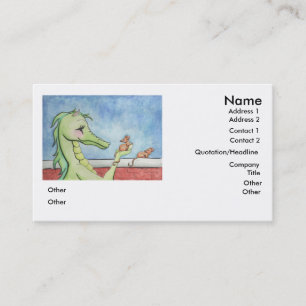 Dragon with Mice Business Card