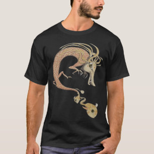 dragon with small fish T-Shirt