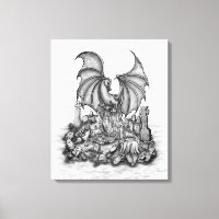 Dragon with Zombie