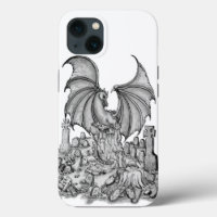 Dragon with Zombie