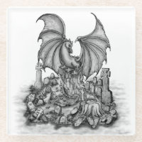 Dragon with Zombie
