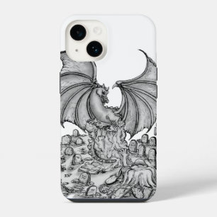 Dragon with Zombie iPhone 14 Case