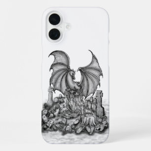 Dragon with Zombie iPhone 16 Plus Case