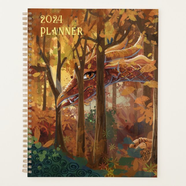 Dragon Woods Planner (Front)