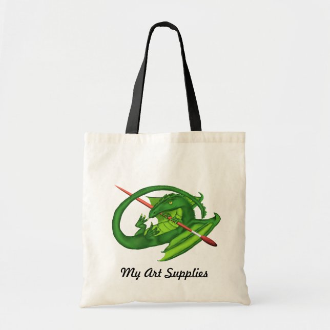 Dragon Works Tote Bag (Front)