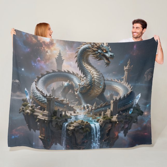 Dragon World – The Realm of Fire and Magic´2 Fleece Blanket (In Situ)