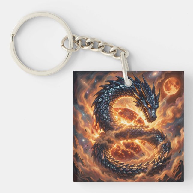 Dragon World – The Realm of Fire and Magic´4 Key Ring (Front)