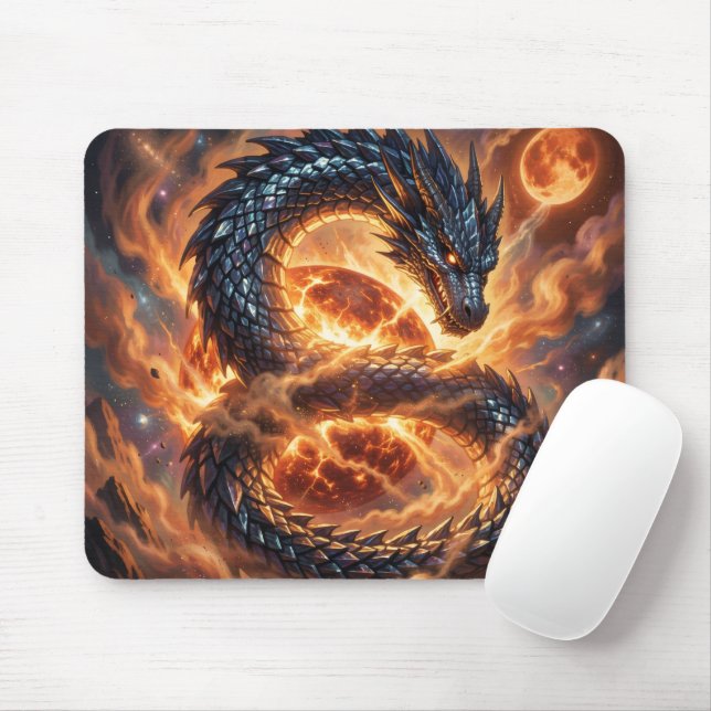 Dragon World – The Realm of Fire and Magic´4 Mouse Mat (With Mouse)
