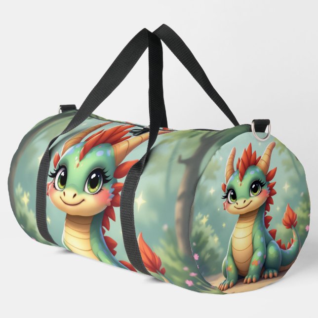 Dragon World – The Realm of Fire and Magic´5 Duffle Bag (Left Corner)