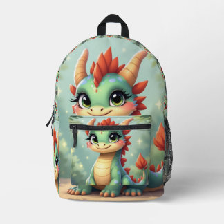 Dragon World – The Realm of Fire and Magic´5 Printed Backpack