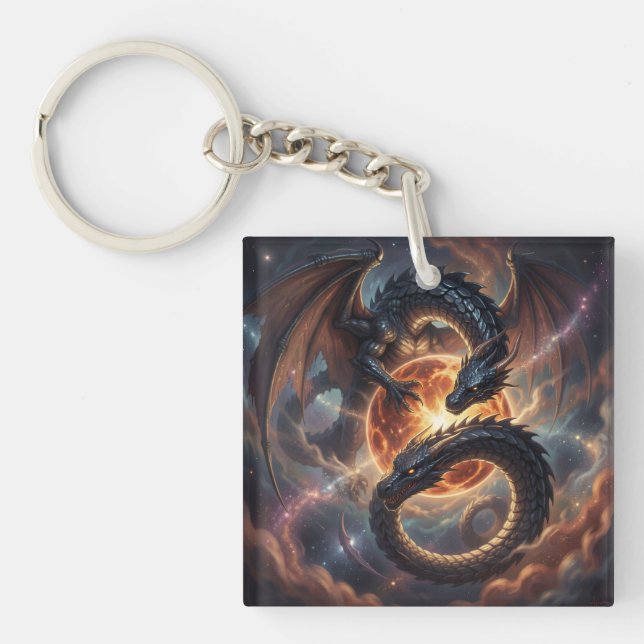 Dragon World – The Realm of Fire and Magic Key Ring (Front)